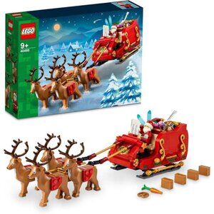 LEGO Santa's Sleigh - Building Toys for Kids, Boys & Girls, Ages 9+ - Indoor